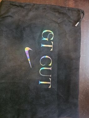 Nike x Webby Black Holographic Logo Dust Bag 16x12"